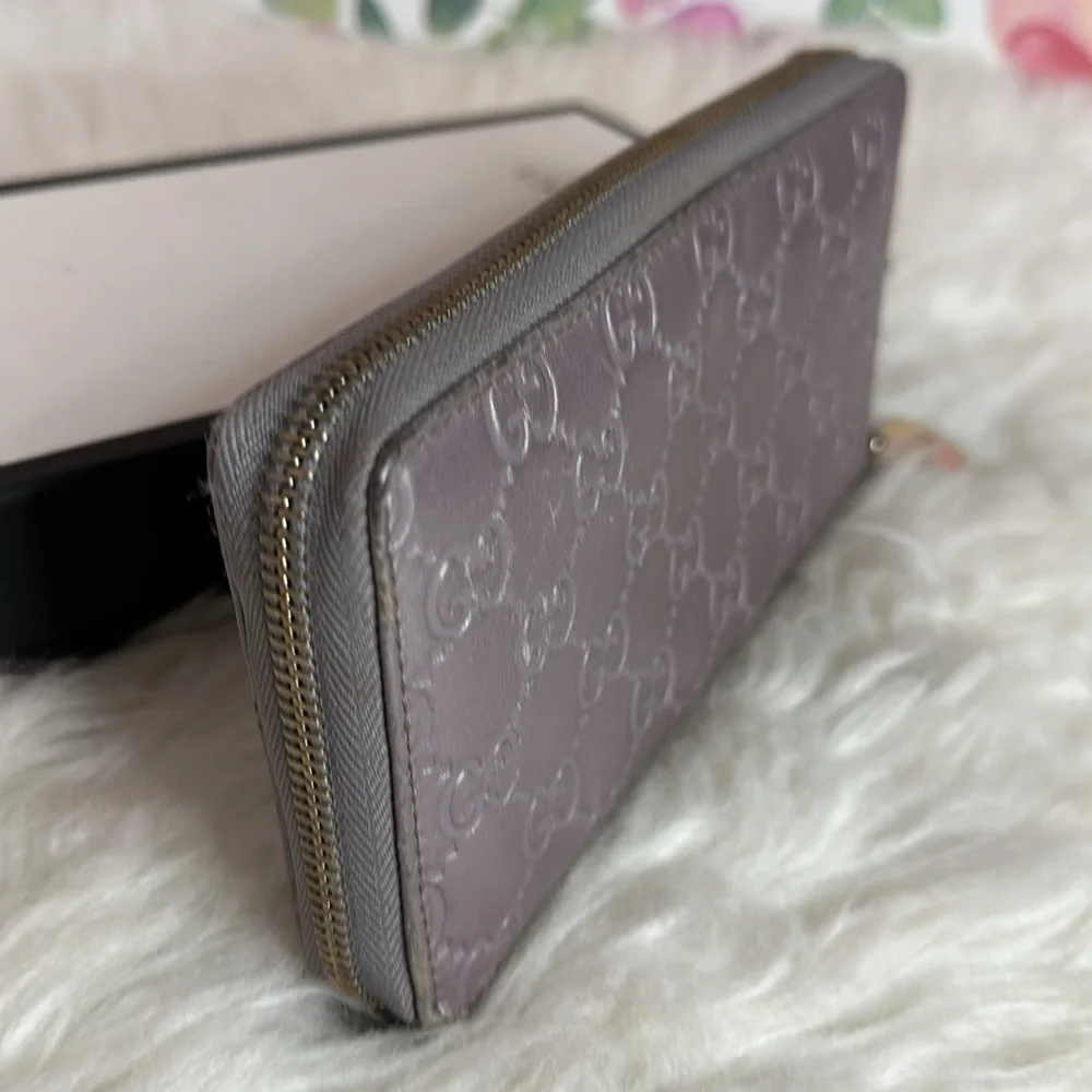 💯Authentic Gucci Zipped Around Long Wallet🍀 - Picture 5 of 16
